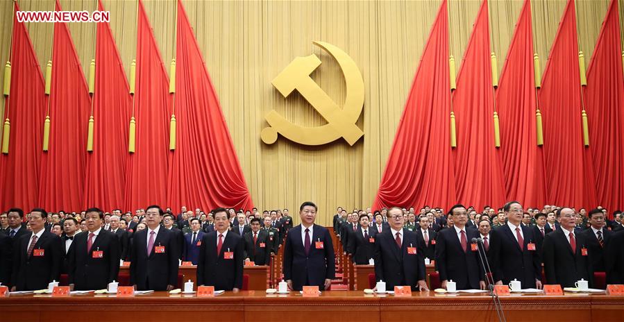 (CPC)CHINA-BEIJING-CPC NATIONAL CONGRESS-OPENING (CN)