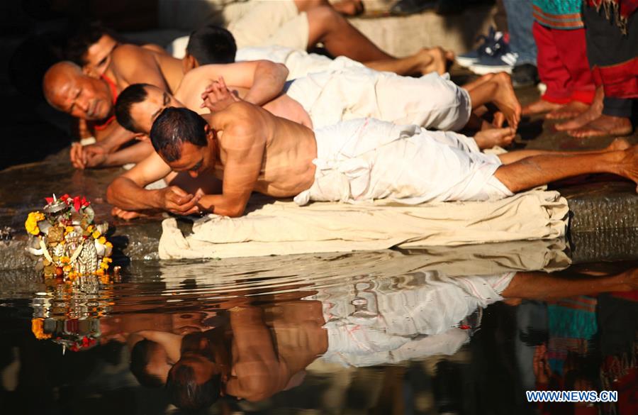 NEPAL-BHAKTAPUR-MADHAV NARAYAN FESTIVAL