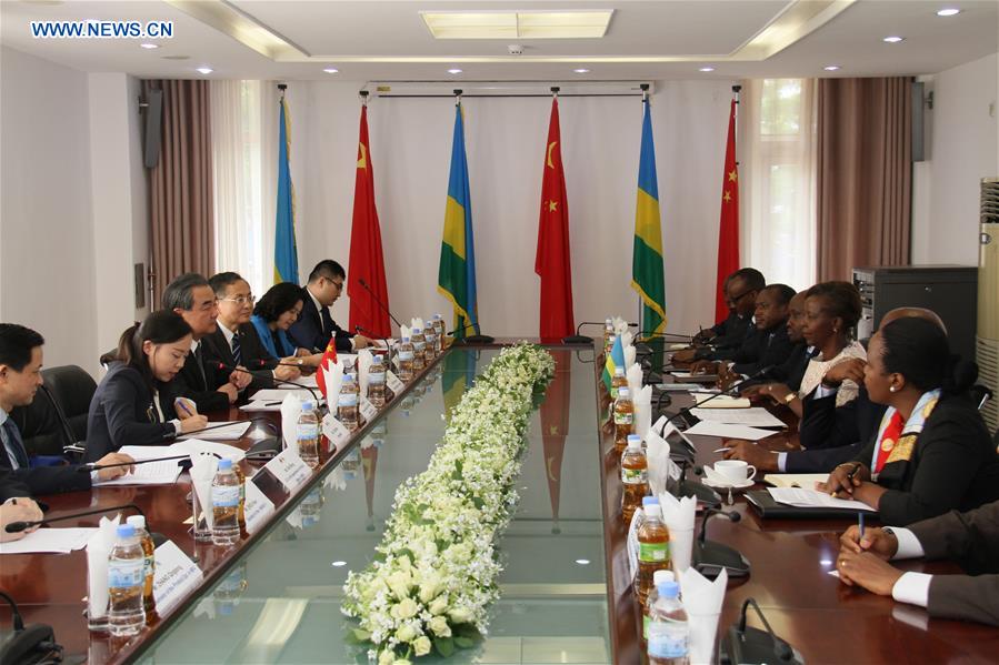 RWANDA-KIGALI-CHINA-RWANDA-FM-MEETING