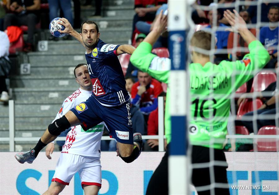 (SP)CROATIA-POREC-HANDBALL-EHF EURO 2018-FRA VS BLR