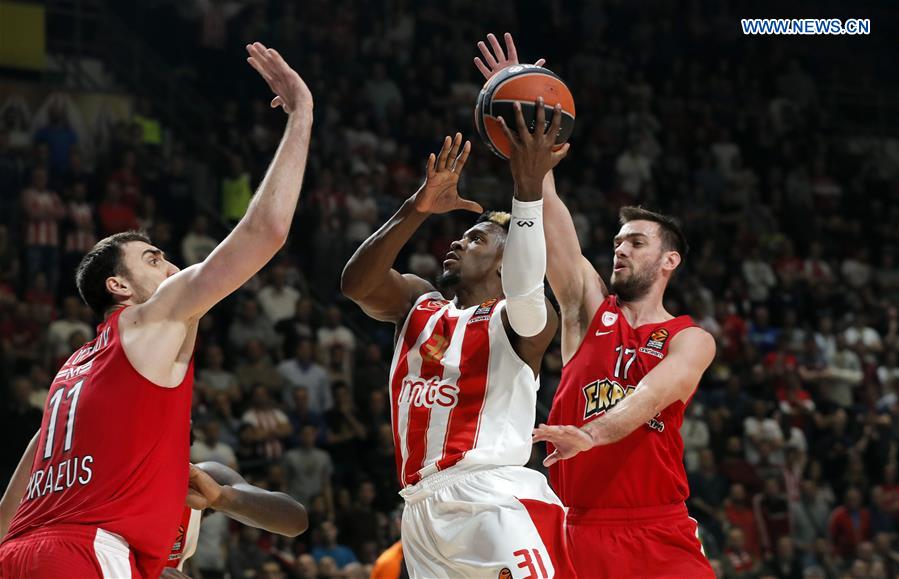 (SP)SERBIA-BELGRADE-EUROLEAGUE-BASKETBALL-CRVENA ZVEZDA VS OLYMPIACOS