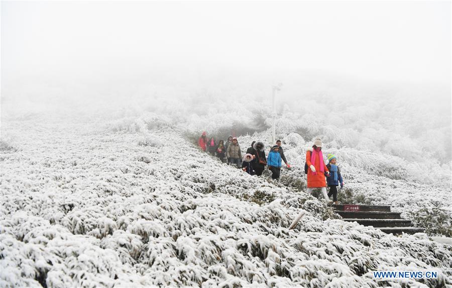 CHINA-CHONGQING-SNOW (CN)