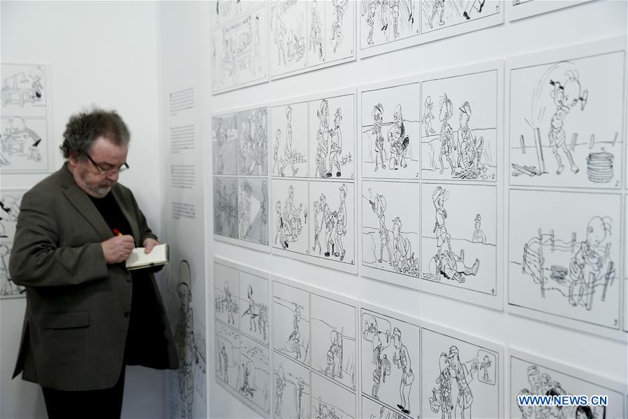 BELGIUM-BRUSSELS-CHINESE COMICS EXHIBITION