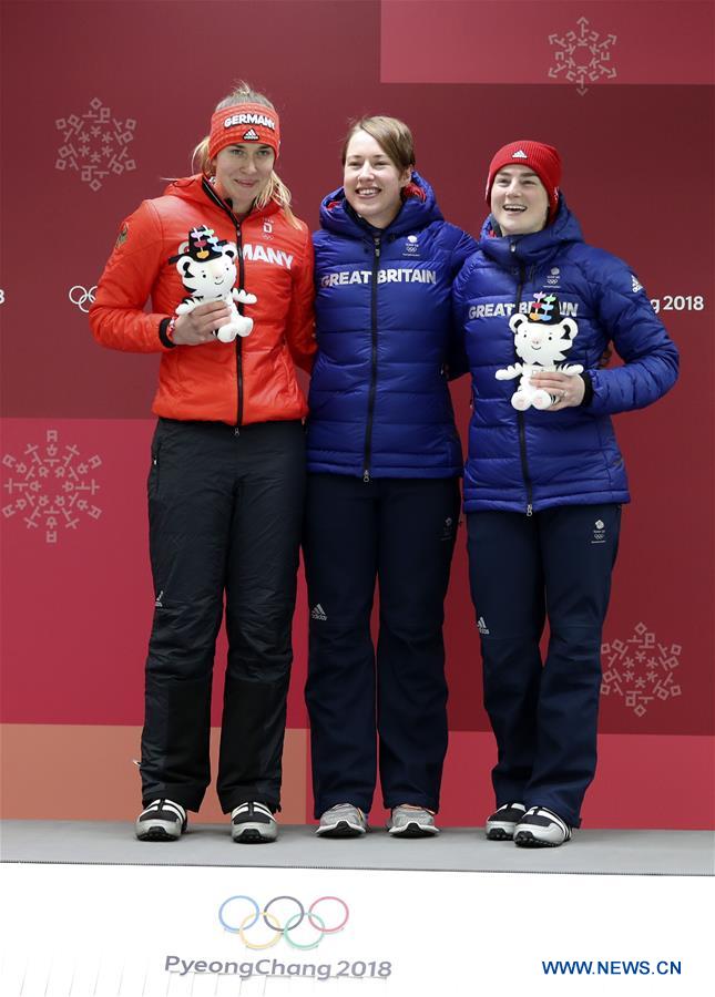 (SP)OLY-SOUTH KOREA-PYEONGCHANG-SKELETON-WOMEN