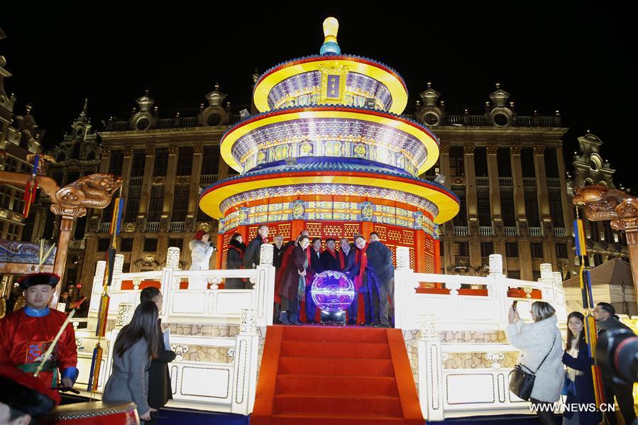 BELGIUM-BRUSSELS-CHINA-LANTERN EXHIBITION