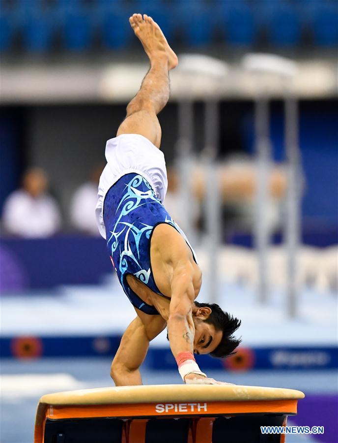 (SP)QATAR-DOHA-GYMNASTICS-WORLD CUP