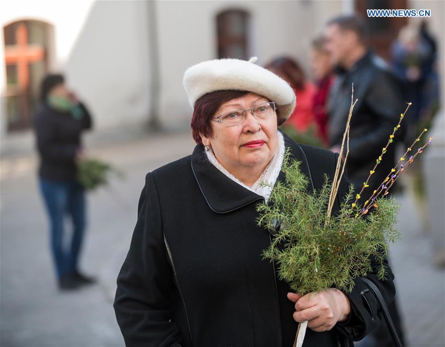 LITHUANIA-VILNIUS-PALM SUNDAY