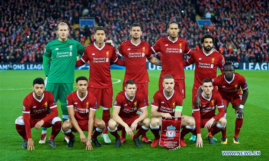 (SP)BRITAIN-LIVERPOOL-SOCCER-UEFA CHAMPIONS LEAGUE-LIVERPOOL VS MANCHESTER CITY