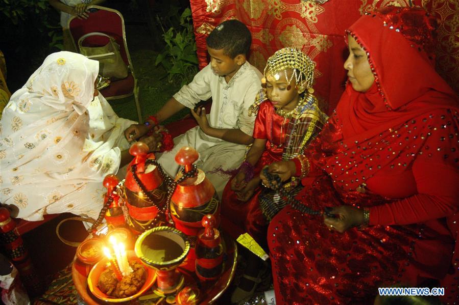 SUDAN-KHARTOUM-JIRTIG RITUAL