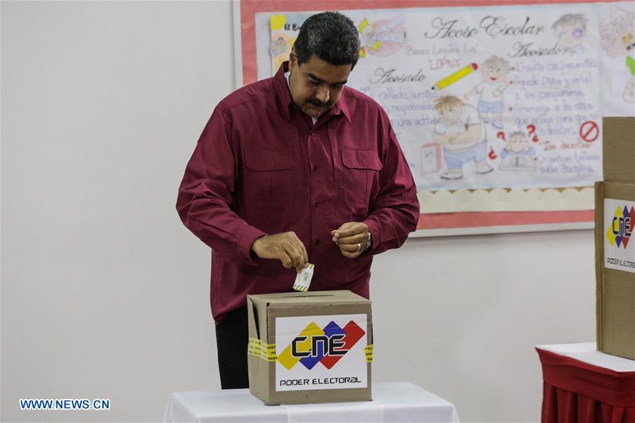 VENEZUELA-CARACAS-ELECTIONS-POLITCS-VOTE