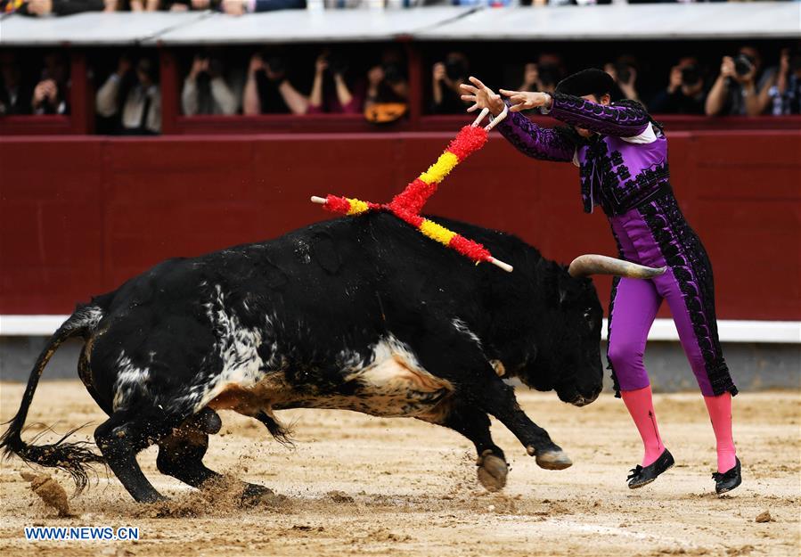 SPAIN-MADRID-BULLFIGHT