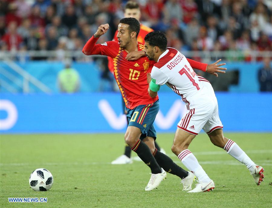 (SP)RUSSIA-KALININGRAD-2018 WORLD CUP-GROUP B-SPAIN VS MOROCCO