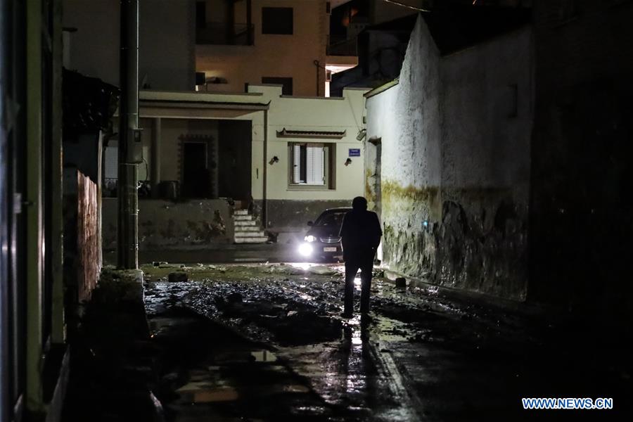 GREECE-MANDRA TOWN-FLOOD