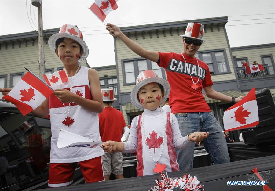 CANADA-RICHMOND-SALMON FESTIVAL PARADE-CANADA DAY