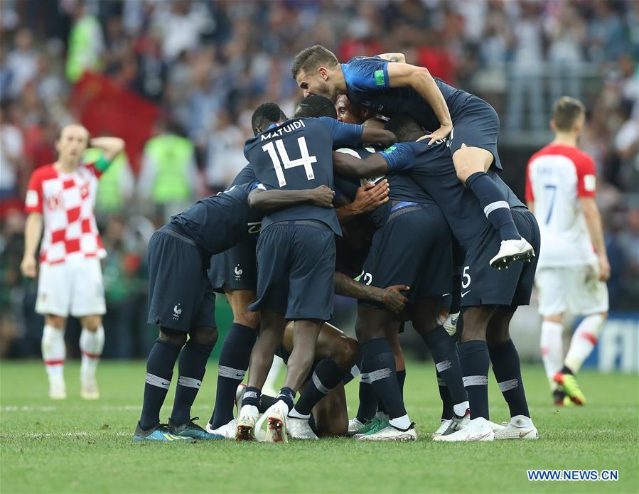 (SP)RUSSIA-MOSCOW-2018 WORLD CUP-FINAL-FRANCE VS CROATIA