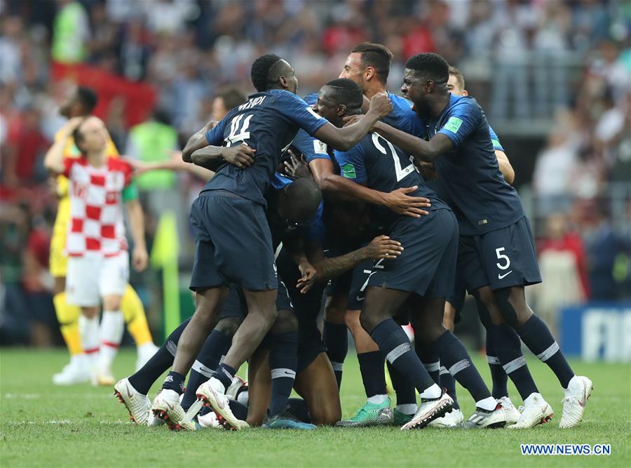 (SP)RUSSIA-MOSCOW-2018 WORLD CUP-FINAL-FRANCE VS CROATIA