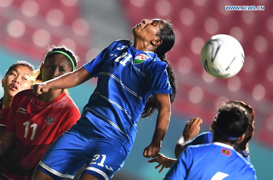 (SP)INDONESIA-PALEMBANG-ASIAN GAMES-FOOTBALL-INDONESIA VS MALDIVES