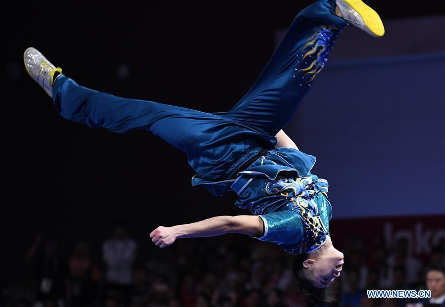 (SP)INDONESIA-JAKARTA-ASIAN GAMES-WUSHU-MEN’S CHANGQUAN