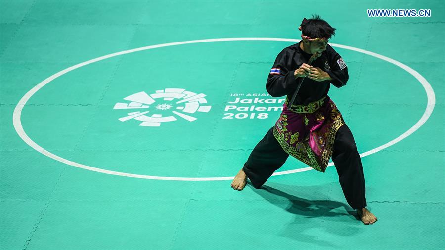 (SP)INDONESIA-JAKARTA-ASIAN GAMES-PENCAK SILAT-MEN'S SINGLE