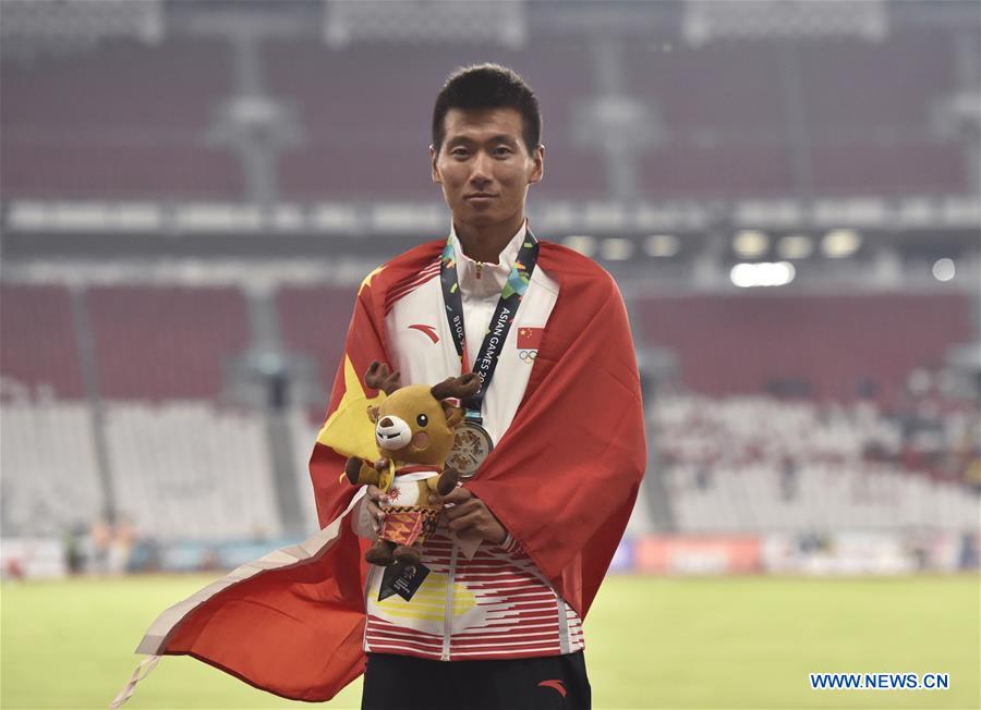 (SP)INDONESIA-JAKARTA-ASIAN GAMES-ATHLETICS-MEN'S 50KM WALK