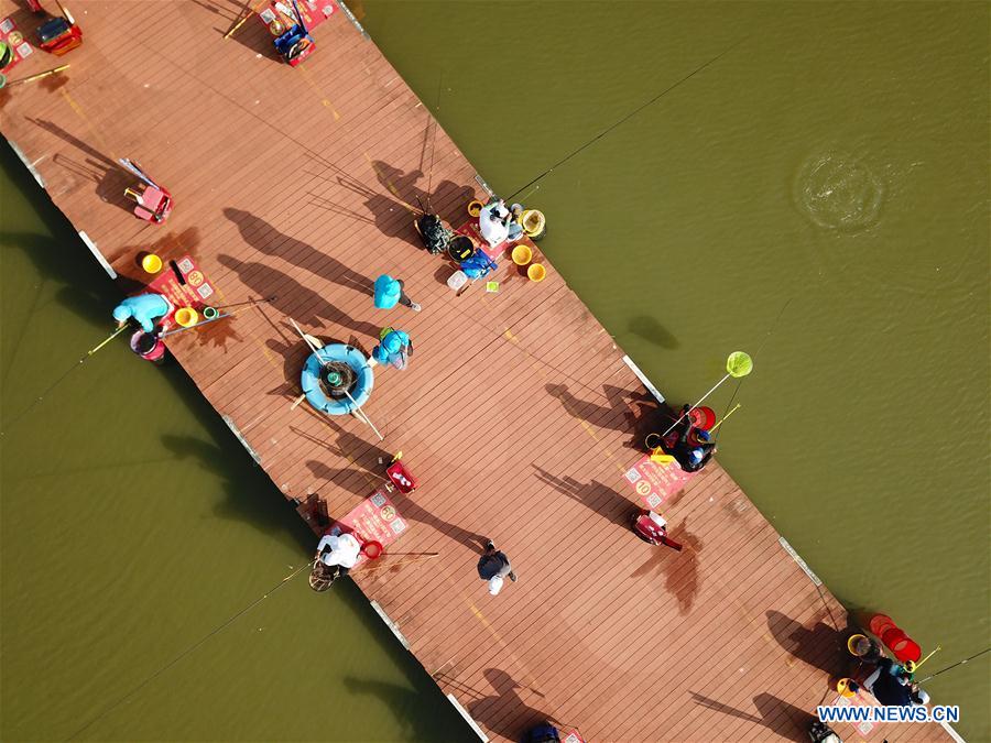 #CHINA-JIANGSU-SIHONG COUNTY-FISHING COMPETITION (CN)