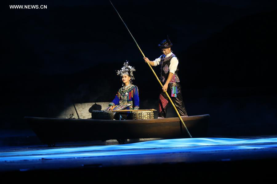 #CHINA-GUIYANG-DONG ETHNIC GROUP-MUSICAL DRAMA(CN)