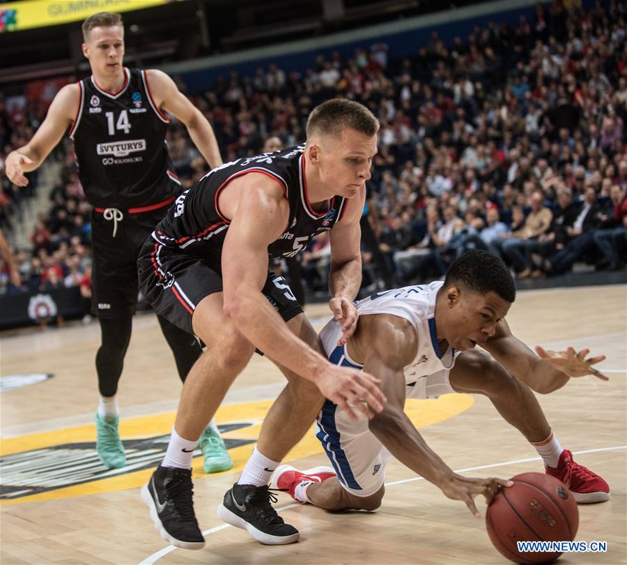 (SP)LITHUANIA-VILNIUS-BASKETBALL-EUROCUP-RYTAS VILNIUS VS FRAPORT SKYLINERS FRANKFURT