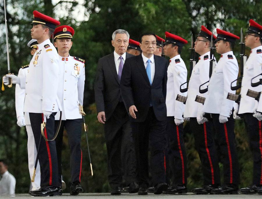 SINGAPORE-CHINA-LI KEQIANG-TALKS