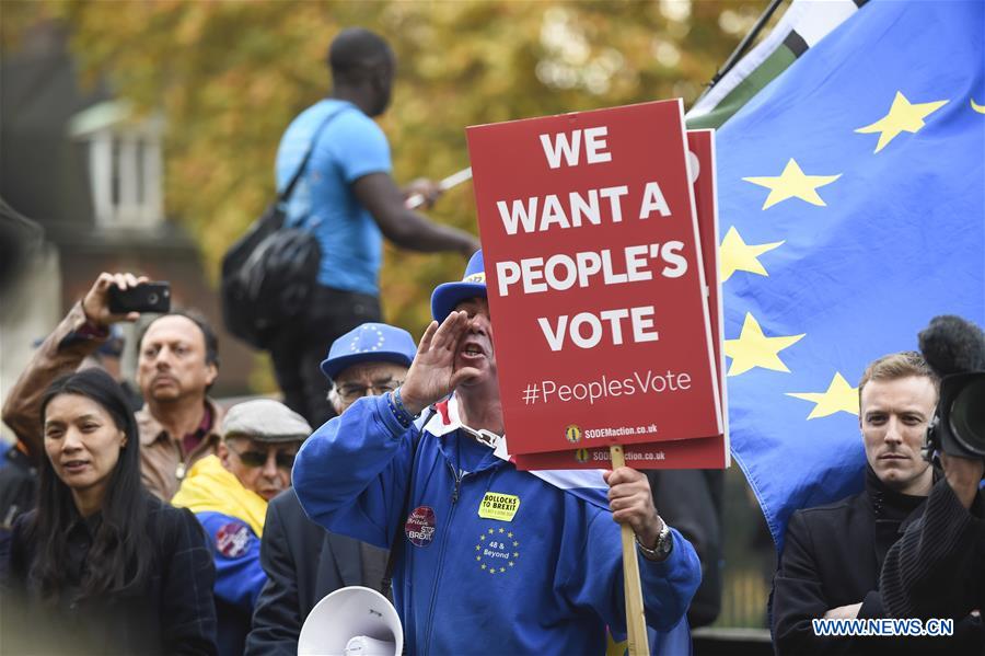 BRITAIN-LONDON-BREXIT-PROTEST