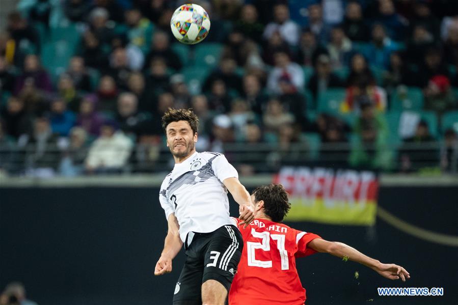 (SP)GERMANY-LEIPZIG-SOCCER-INTERNATIONAL FRIENDLY-GERMANY VS RUSSIA