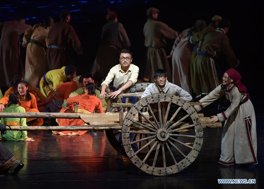 CHINA-BEIJING-DANCE-MONGOLIAN ETHNIC GROUP (CN)