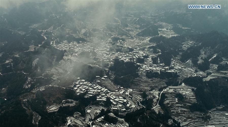 CHINA-GUANGXI-RONGSHUI-SNOW (CN)