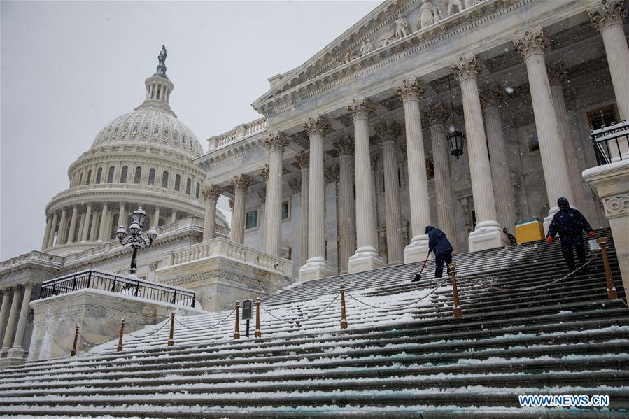 U.S.-WASHINGTON.D.C.-SNOW