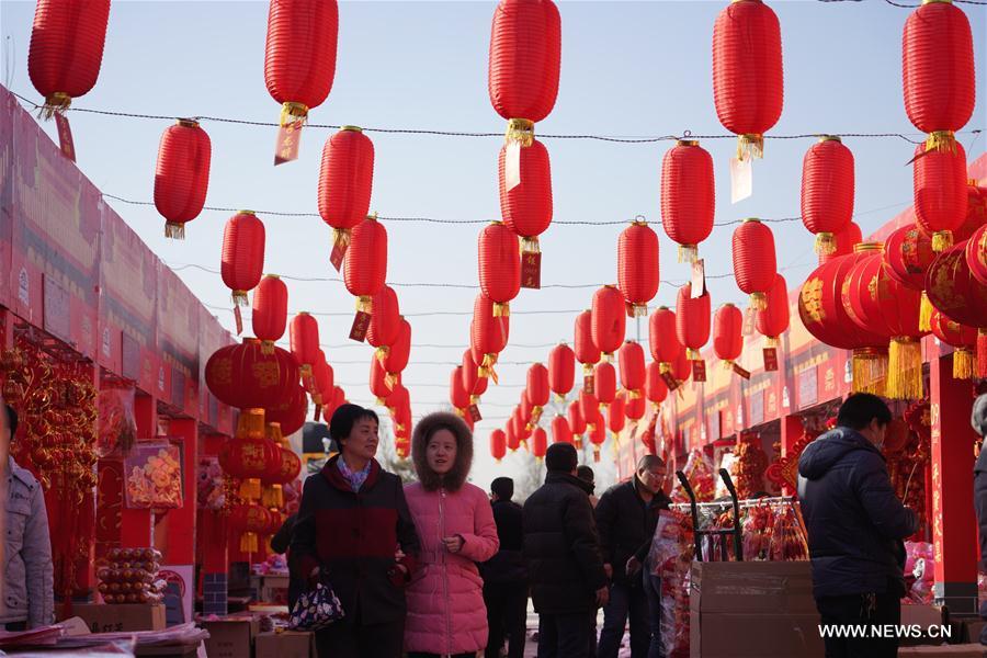 #CHINA-HEBEI-NEW YEAR-MARKET (CN)