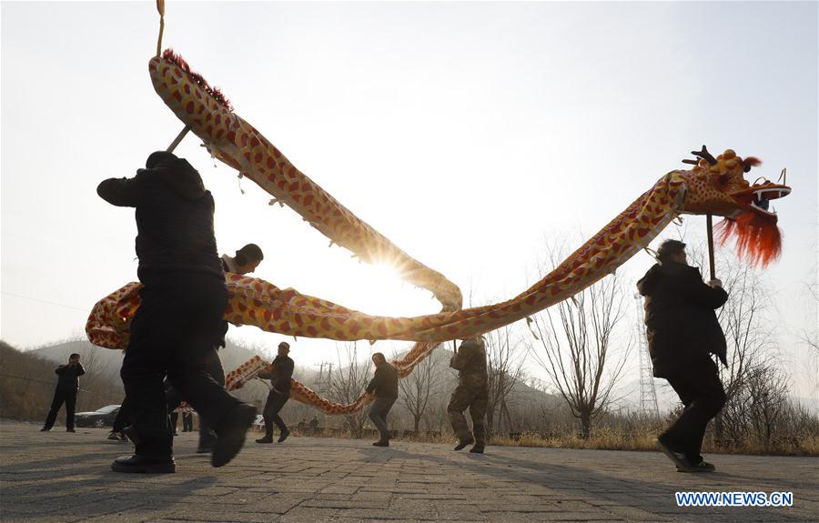 CHINA-HEBEI-LUNAR NEW YEAR-REHEARSAL (CN)