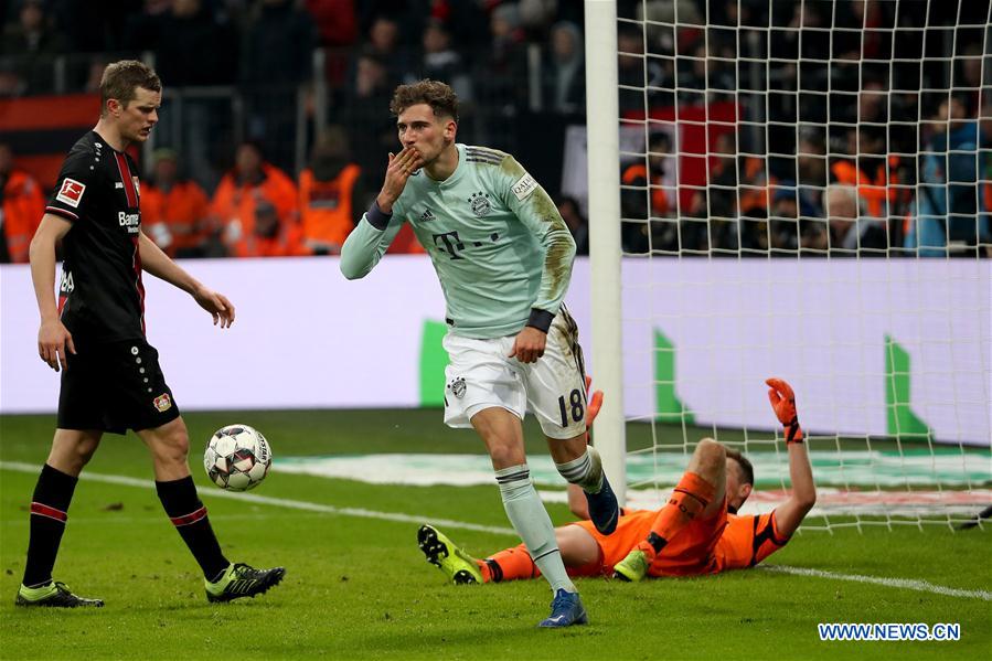 (SP)GERMANY-LEVERKUSEN-SOCCER-BUNDESLIGA-MUNICH VS LEVERKUSEN