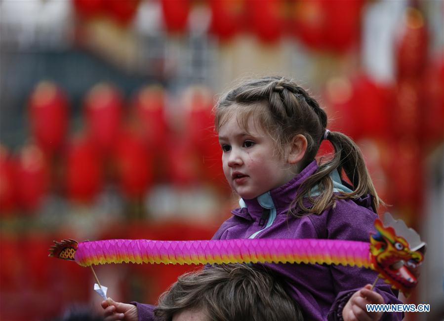 BRITAIN-LONDON-CHINESE LUNAR NEW YEAR-CELEBRATION