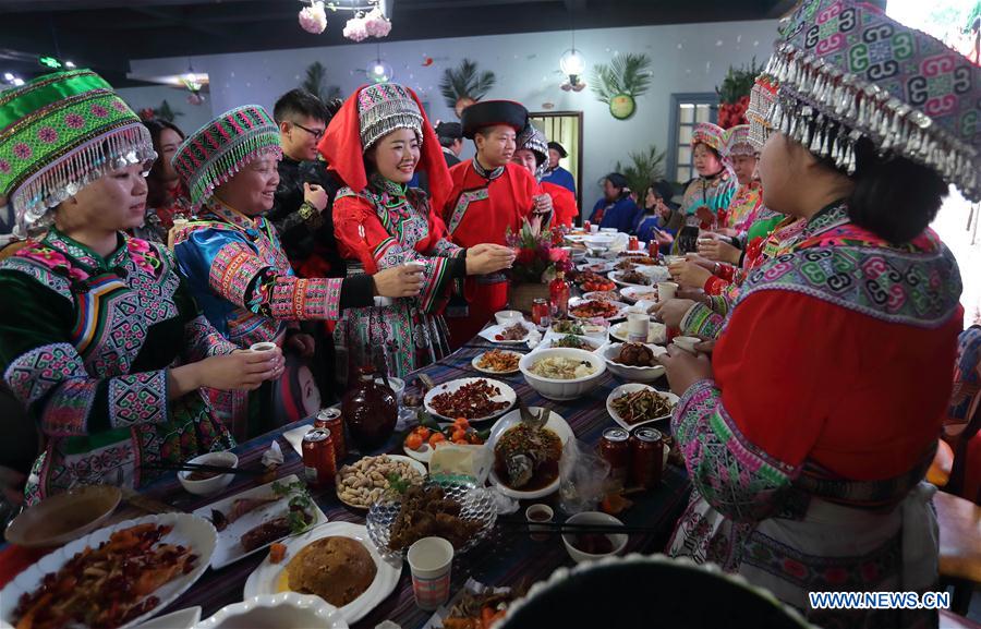 CHINA-SICHUAN-XINGWEN-MIAO ETHNIC GROUP-WEDDING (CN)