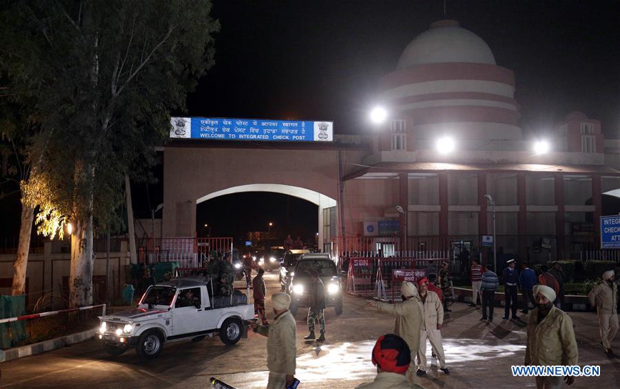 INDIA-ATTARI BORDER-PILOT-RETURN