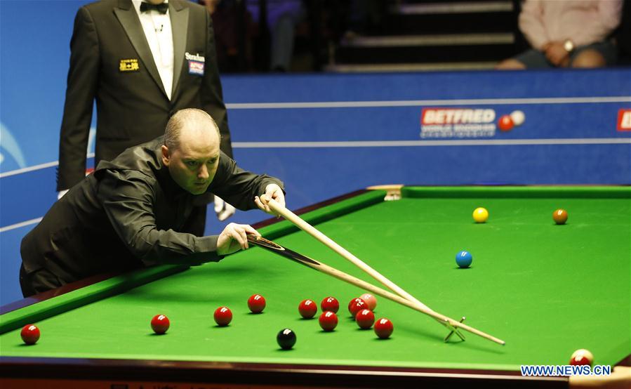 (SP) BRITAIN-SHEFFIELD-SNOOKER-WORLD CHAMPIONSHIP-DAY 4