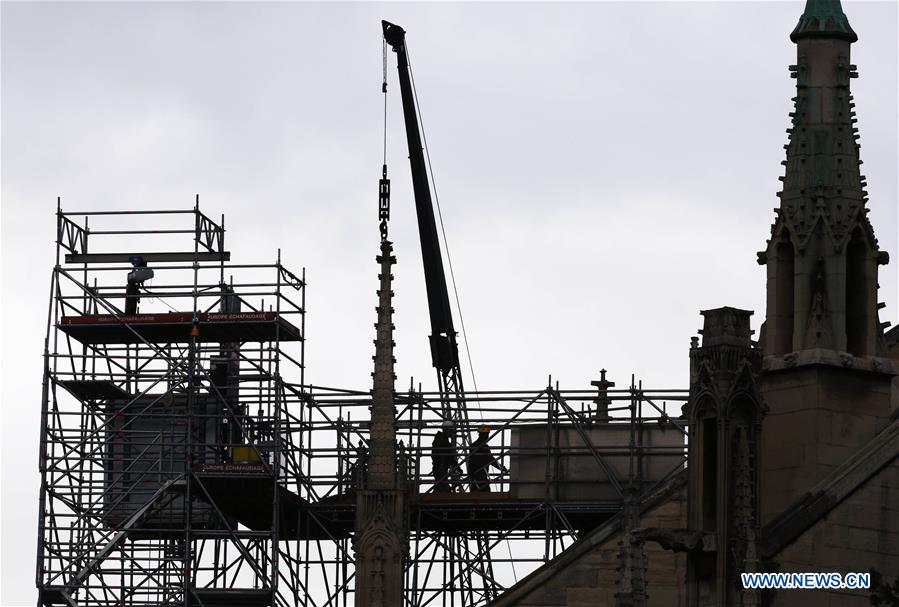 FRANCE-PARIS-NOTRE-DAME CATHEDRAL-INVESTIGATION-HUMAN ERROR