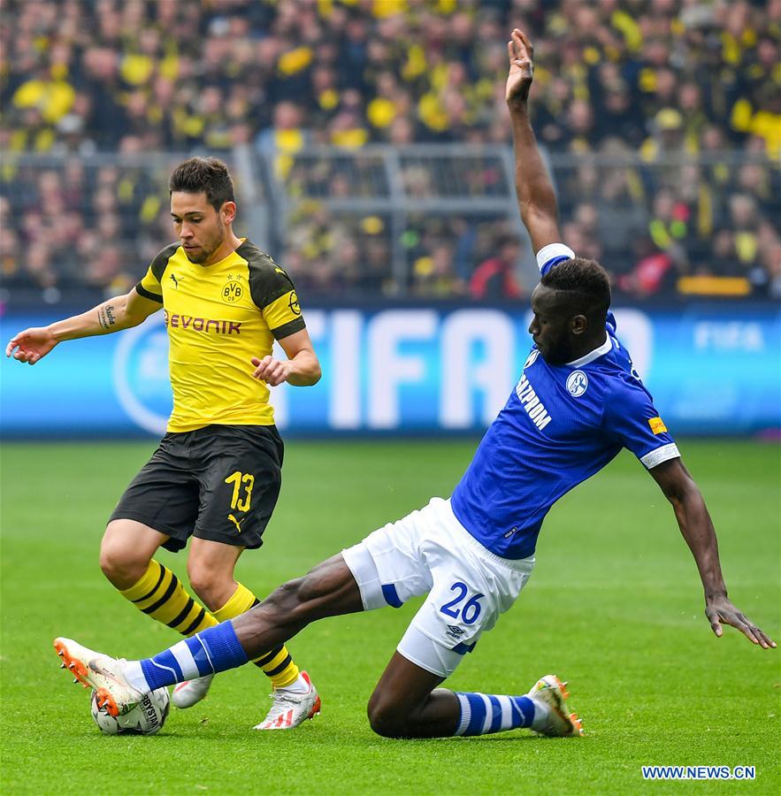 (SP)GERMANY-DORTMUND-SOCCER-BUNDESLIGA-SCHALKE 04 VS DORTMUND