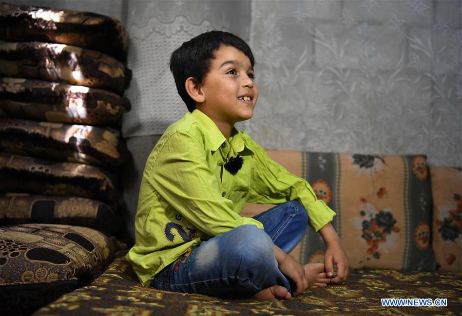 SYRIA-DAMASCUS-CHILDREN