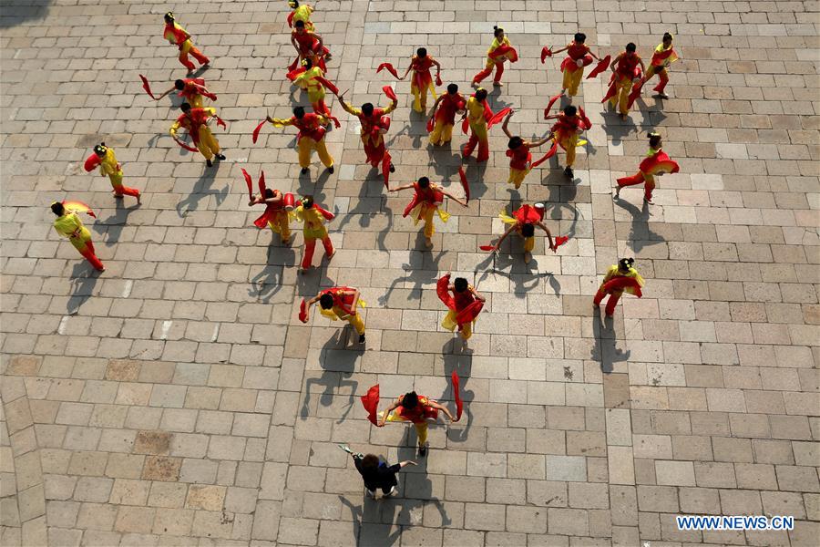 #CHINA-SHANDONG-ZAOZHUANG-INTANGIBLE CULTURAL HERITAGE (CN)