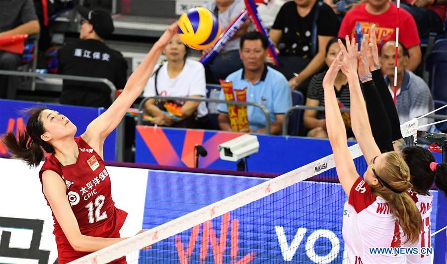 (SP)CHINA-GUANGDONG-JIANGMEN-VOLLEYBALL-NATIONS LEAGUE (CN)