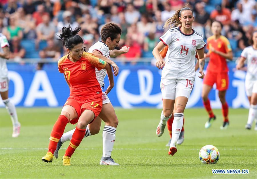 (SP)FRANCE-LE HAVRE-2019 FIFA WOMEN'S WORLD CUP-GROUP B-CHINA-SPAIN