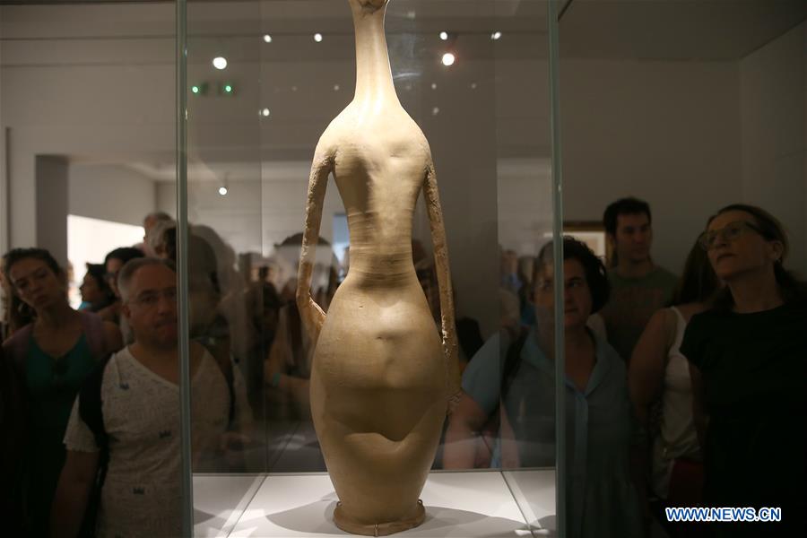 GREECE-ATHENS-MUSEUM OF CYCLADIC ART-PICASSO-EXHIBITION