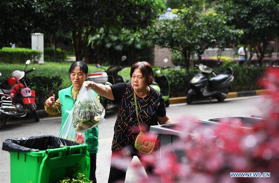 CHINA-CHONGQING-GARBAGE SORTING (CN)