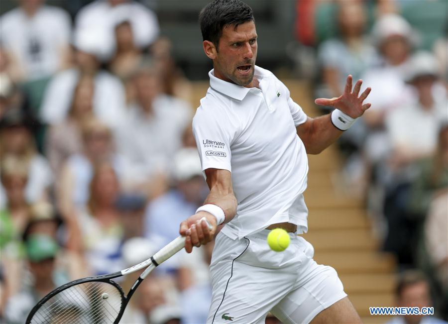 (SP)BRITAIN-LONDON-TENNIS-WIMBLEDON-DAY 9