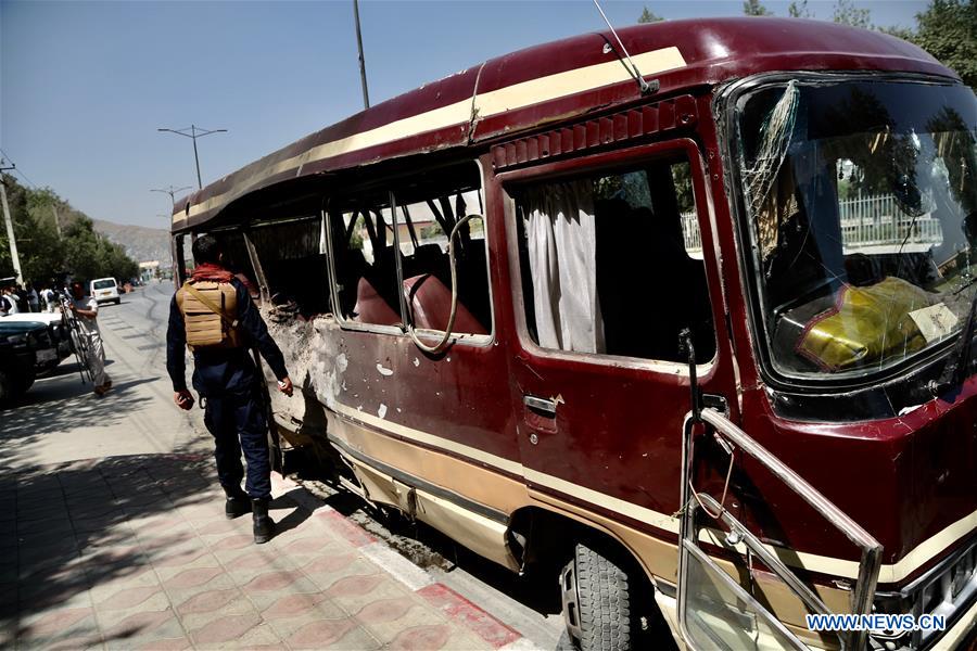 AFGHANISTAN-KABUL-BUS-BLAST